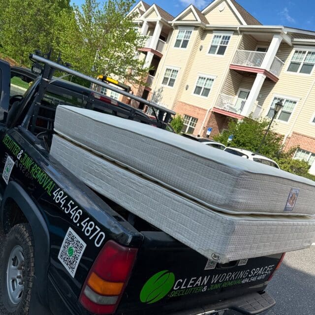 Bed, Mattress removal - apartment in Bethlehem/Allentown. 484.546.4870